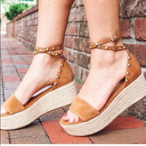 Marc Fisher Jazlyn Espadrille suede ankle strap sandals - Picture 7 of 9